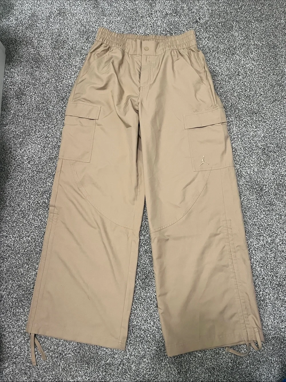 Jordan Men’s Cargo Pants in Tan with Utility Pockets